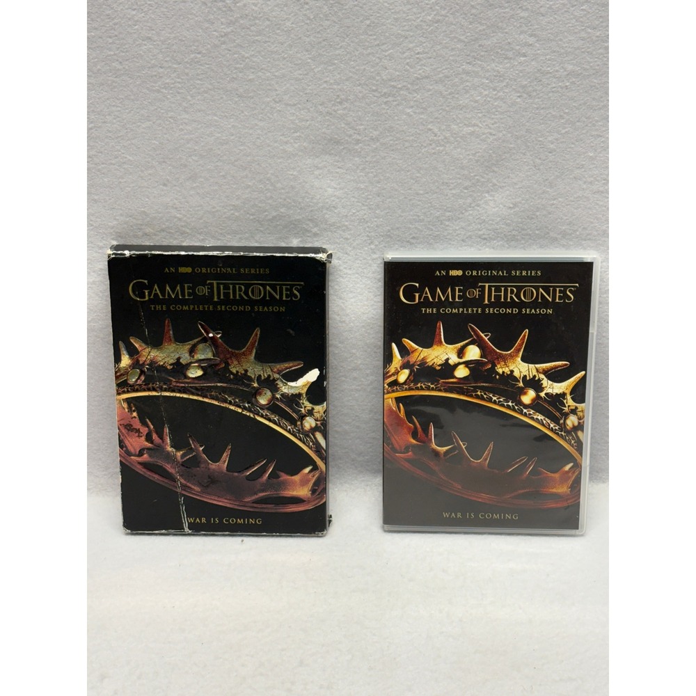 Game of Thrones The Complete Second Season DVD HBO 5-Disc Set with Slipcover
